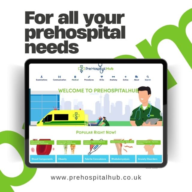 Looking for prehospital resources? Visit PreHospitalHub - The Ultimate Resource for Pre-Hospital Care! ✨🚑

Visit us at www.prehospitalhub.co.uk for comprehensive resources and support for all pre-hospital care professionals. 

Whether you're a Paramedic, Student Paramedic, Ambulance Nurse, EMT, ECA, or a first responder, PreHospitalHub has everything you need to stay informed and excel. 👩‍⚕️👨‍⚕️ 

👉 Check us out now at www.prehospitalhub.co.uk and follow us for the latest updates and content! (Link in bio)

#ambulancecare #cfr #eca #emtbasic #emts #emtstudent #emtschool #emergencymedicaltechnician #emergencymedicine #firstresponder #healthcareassistant #healthcareprofessionals #medicaleducation #medicalknowledge #medicalnotes #medicalprofessionals #medicalstudent #medicaltraining #medicine #nurse #paramedicstudent #paramedics #prehospital #prehospitalcare #prehospitalhub #prehospitalmedicine #studentnurse #studentparamedic #website #onlineresources